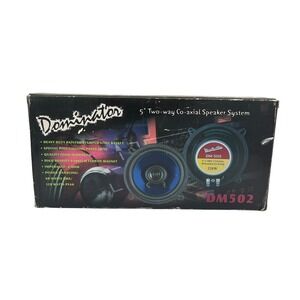 Dominator DM502 5" Two Way Co-axial Speaker System 120 watt